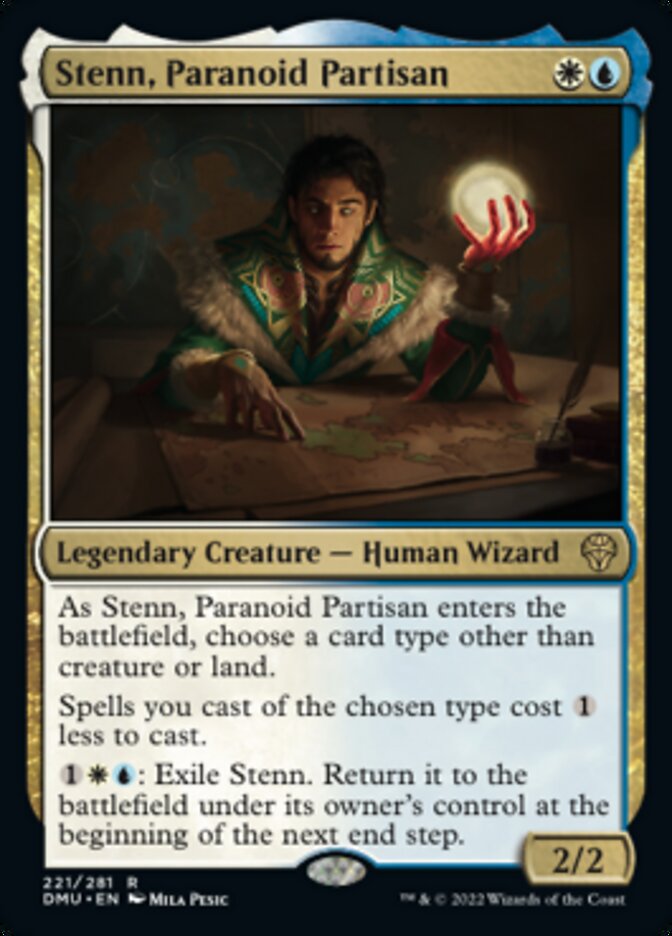 Stenn, Paranoid Partisan [Dominaria United] Foil