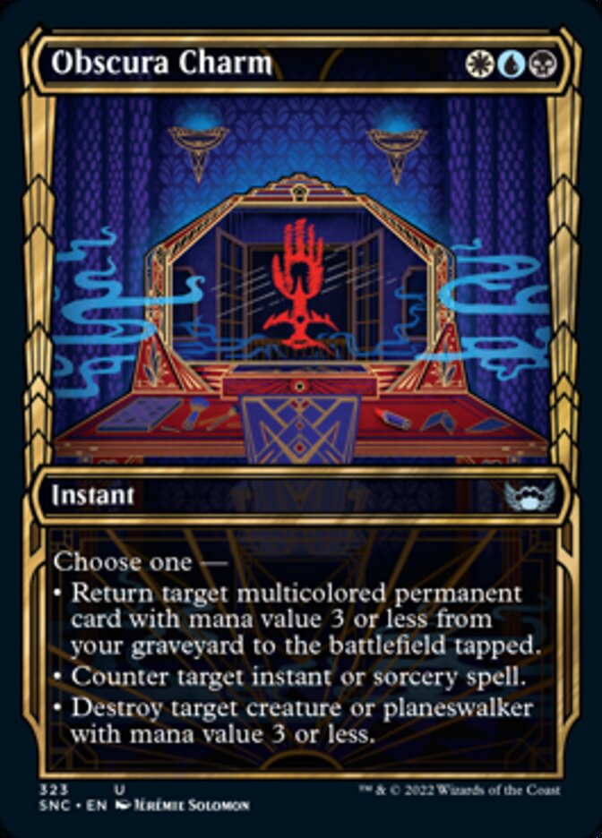 Obscura Charm (Showcase Golden Age) [Streets of New Capenna] Foil