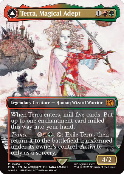 Terra, Magical Adept // Esper Terra (Borderless) [FINAL FANTASY] Foil