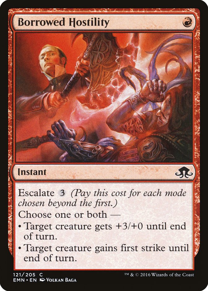 Borrowed Hostility [Eldritch Moon] Foil