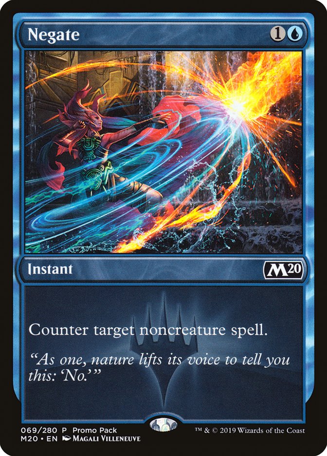 Negate (Promo Pack) [Core Set 2020 Promos] Foil