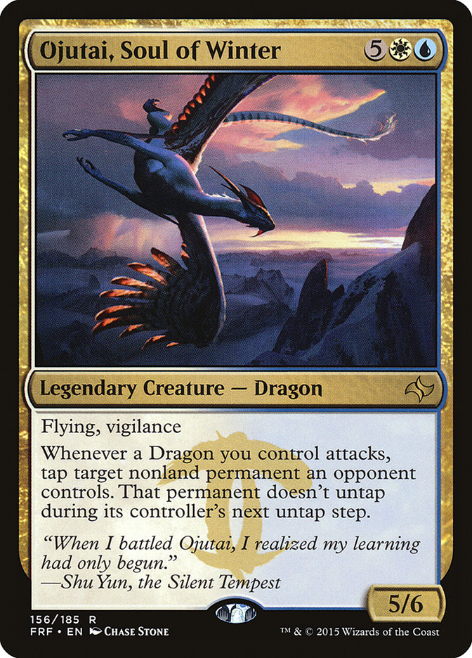 Ojutai, Soul of Winter [Fate Reforged] Foil