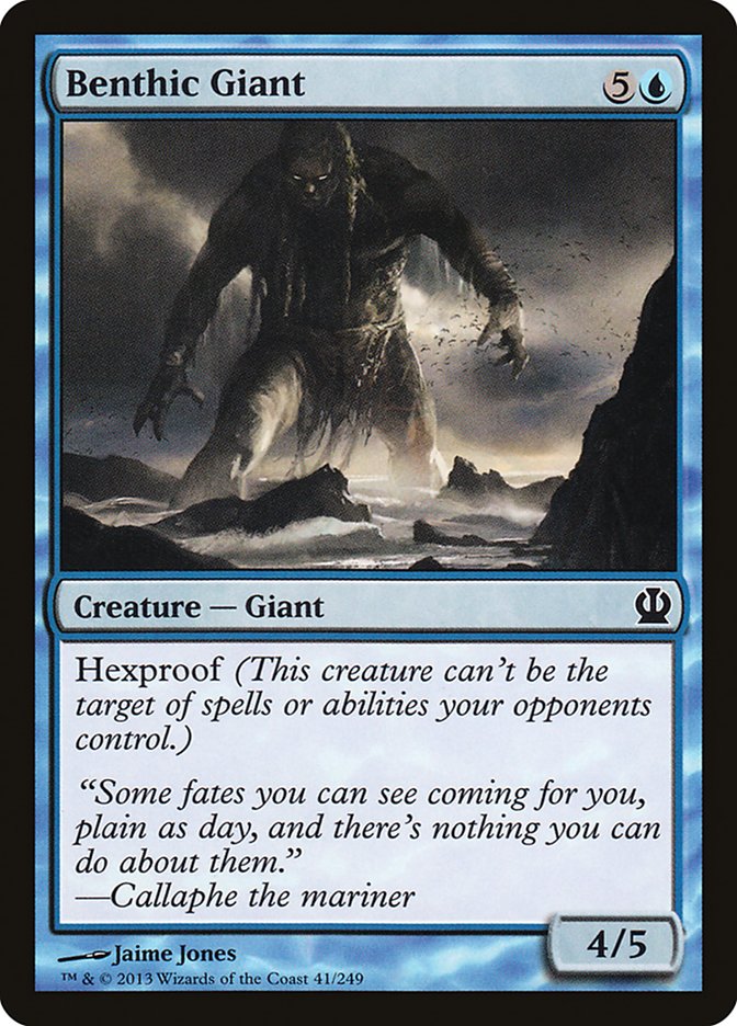 Benthic Giant [Theros] Foil