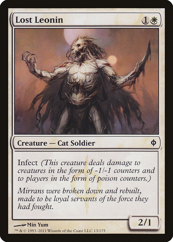 Lost Leonin [New Phyrexia] Foil
