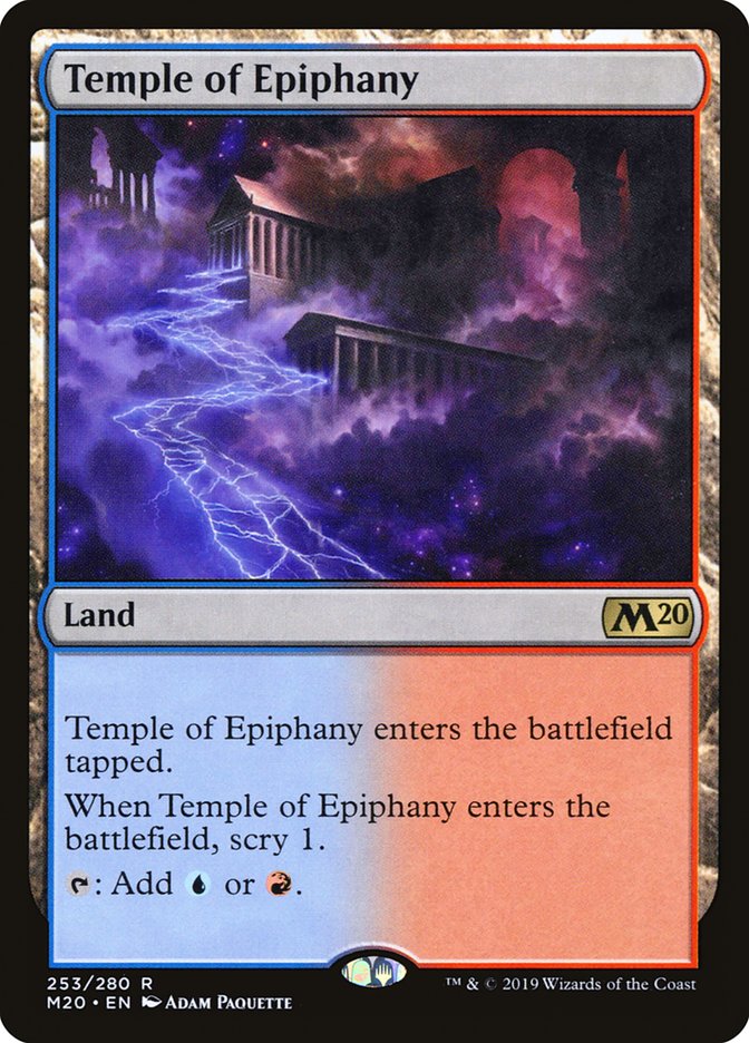 Temple of Epiphany [Core Set 2020] Foil