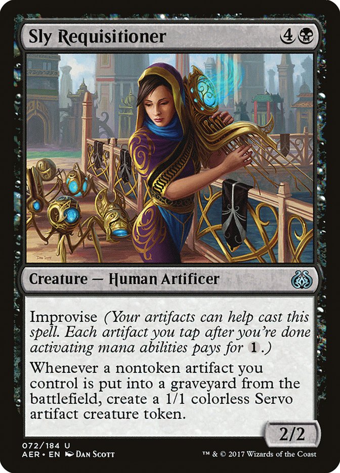 Sly Requisitioner [Aether Revolt] Foil