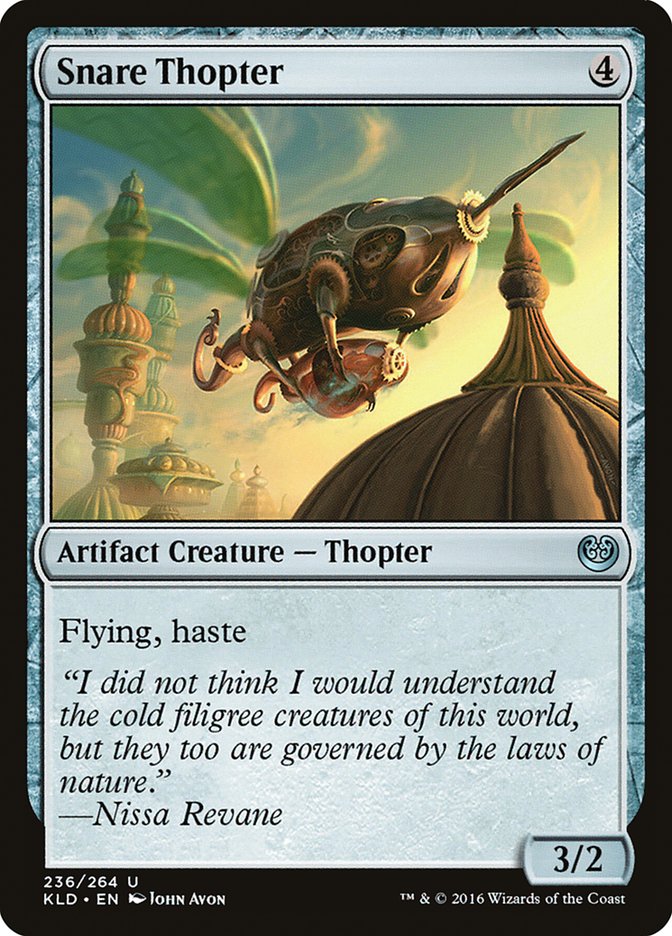 Snare Thopter [Kaladesh] Foil