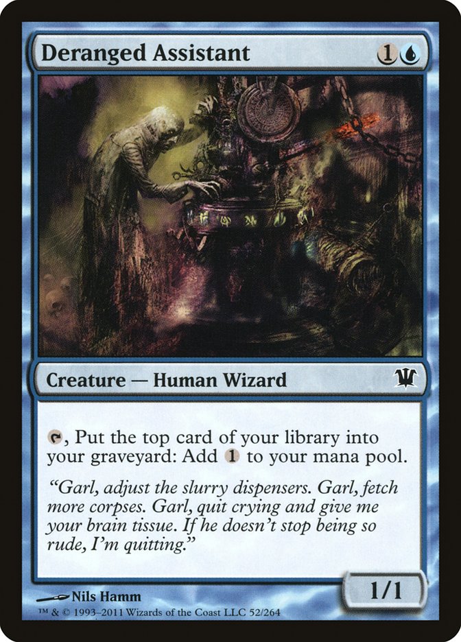 Deranged Assistant [Innistrad] Foil