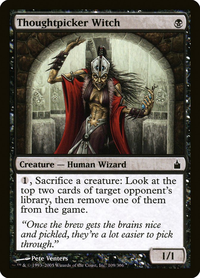 Thoughtpicker Witch [Ravnica: City of Guilds] Foil