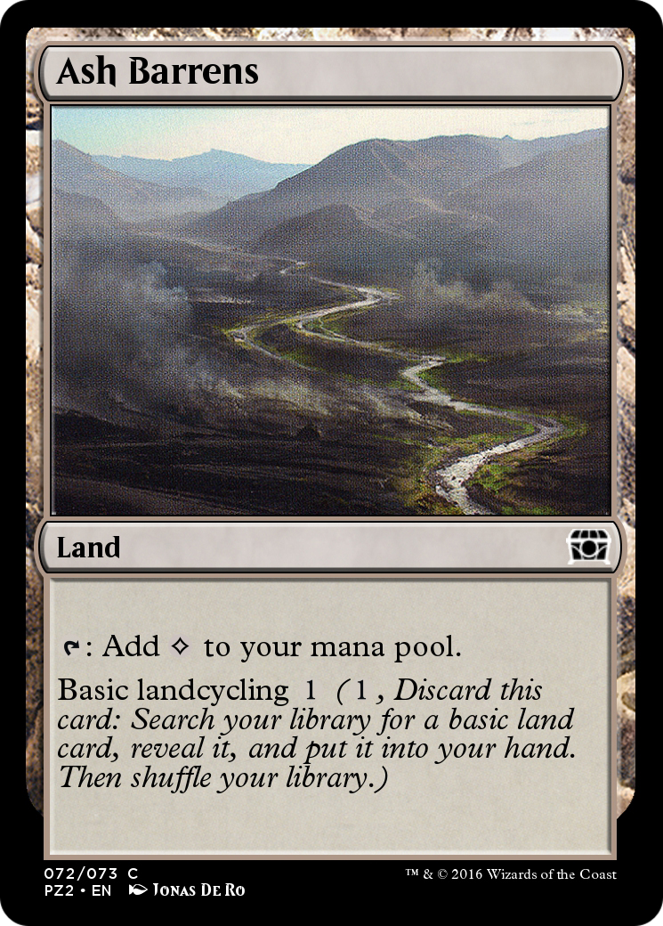 Ash Barrens  [Treasure Chest] Foil