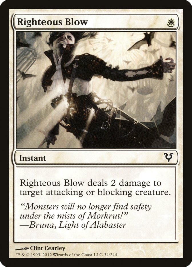 Righteous Blow [Avacyn Restored] Foil