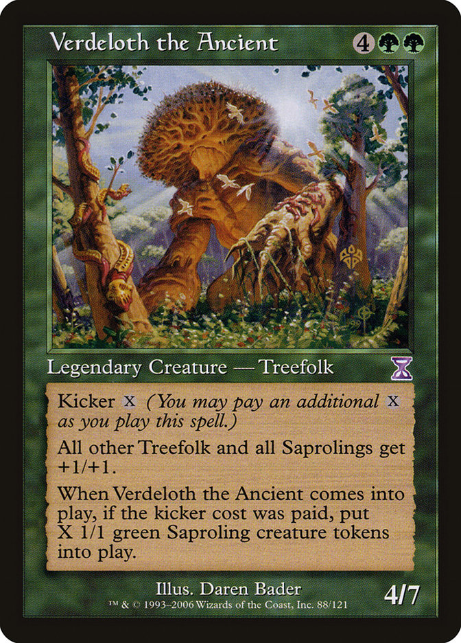 Verdeloth the Ancient [Time Spiral Timeshifted] Foil
