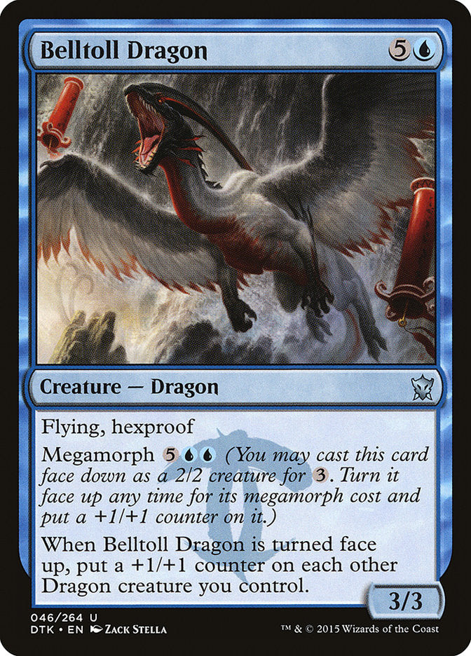 Belltoll Dragon [Dragons of Tarkir] Foil
