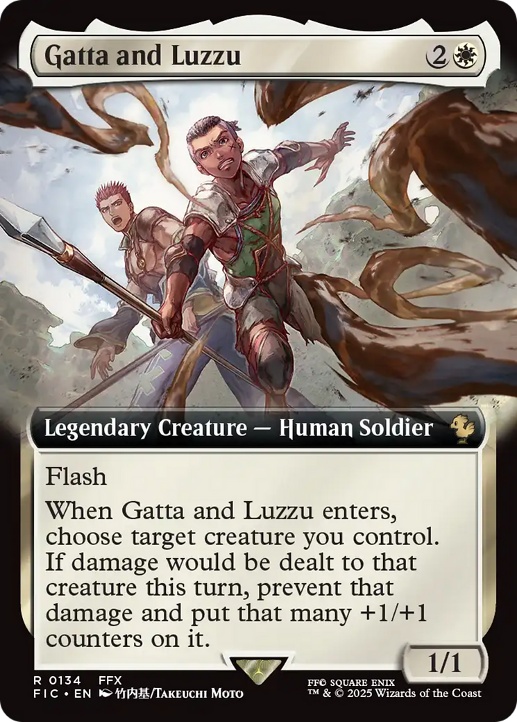 Gatta and Luzzu (Extended Art) [FINAL FANTASY Commander] Foil