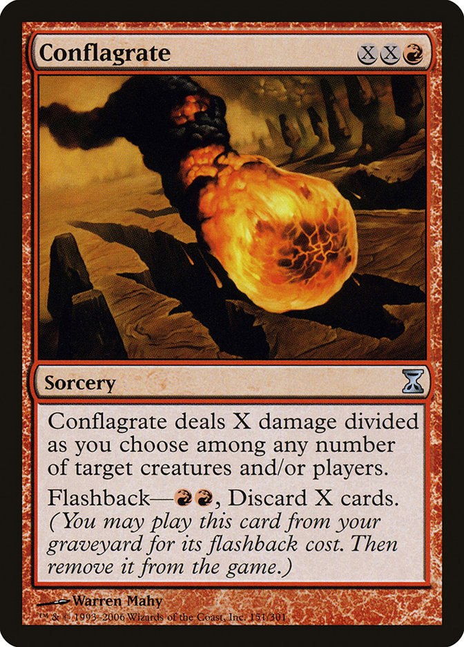 Conflagrate [Time Spiral] Foil