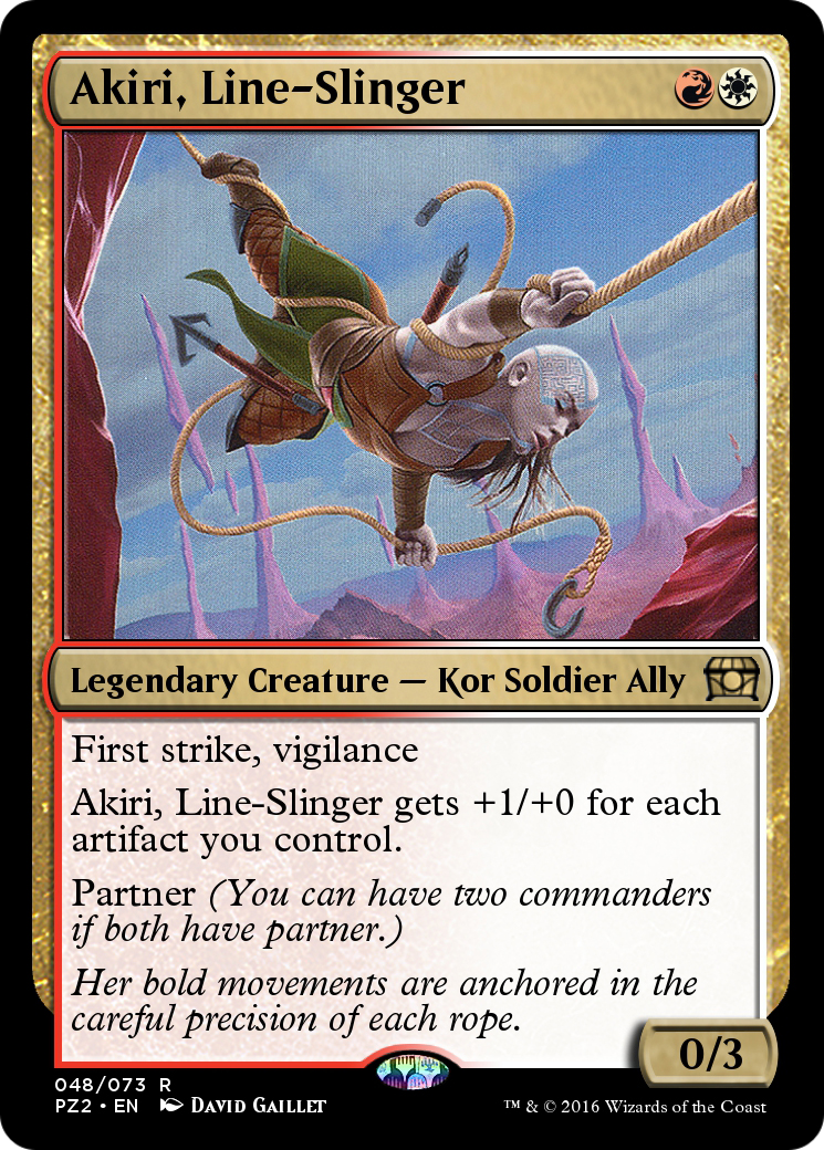 Akiri, Line-Slinger  [Treasure Chest] Foil