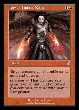 Temur Battle Rage (Timeshifted) [Time Spiral Remastered] Foil