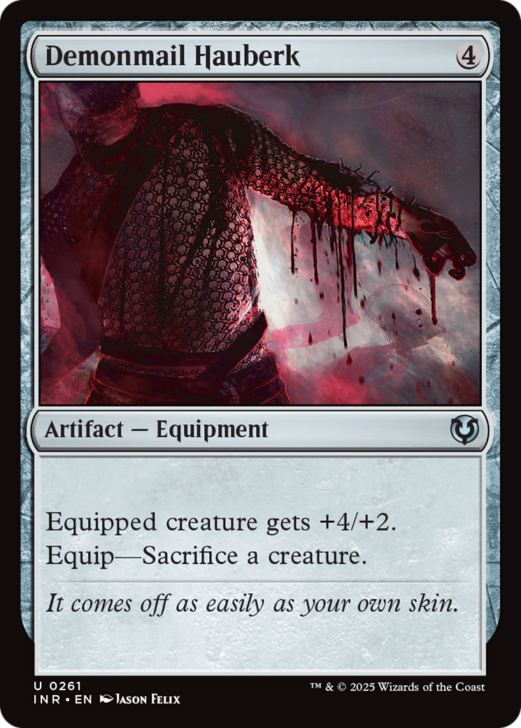 Demonmail Hauberk [Innistrad Remastered] Foil