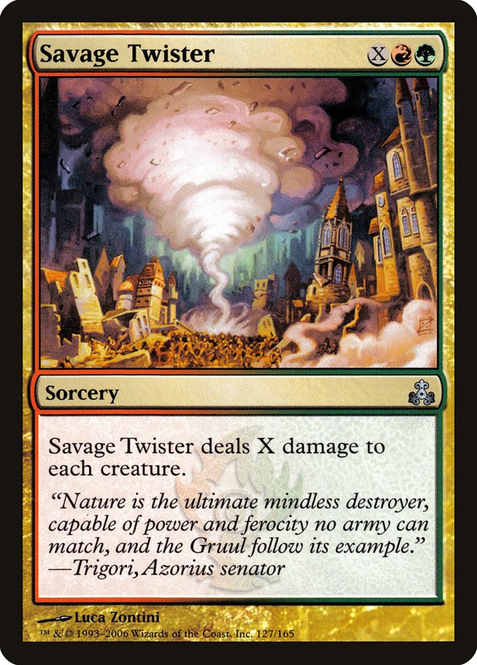 Savage Twister [Guildpact] Foil