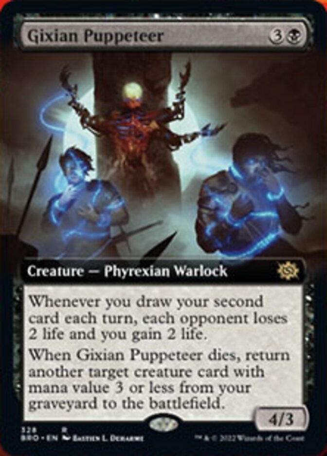 Gixian Puppeteer (Extended Art) [The Brothers' War] Foil