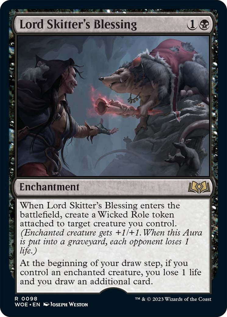 Lord Skitter's Blessing [Wilds of Eldraine] Foil