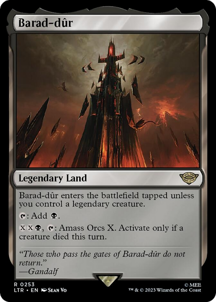 Barad-dur [The Lord of the Rings: Tales of Middle-Earth] Foil