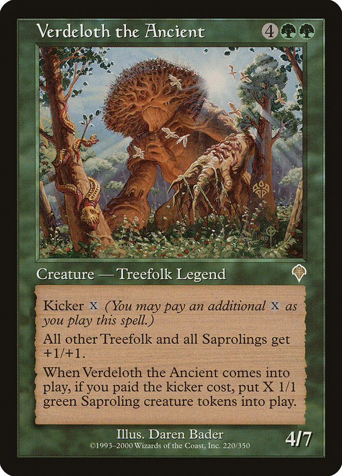 Verdeloth the Ancient [Invasion] Foil