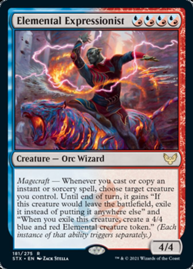 Elemental Expressionist [Strixhaven: School of Mages] Foil