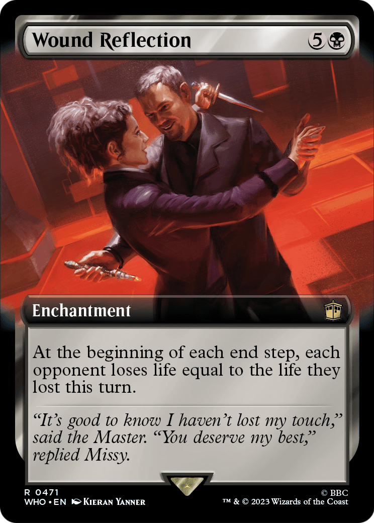 Wound Reflection  [Doctor Who]: (Extended Art) Foil