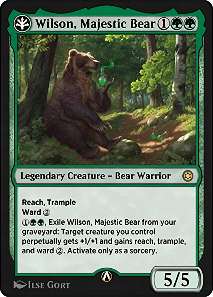 Wilson, Majestic Bear  [Alchemy Horizons: Baldur's Gate]