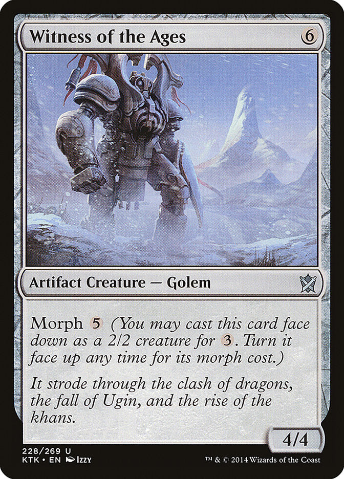 Witness of the Ages [Khans of Tarkir] Foil