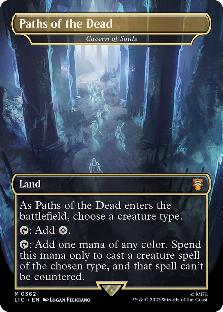 Paths of the Dead - Cavern of Souls [The Lord of the Rings: Tales of Middle-Earth Commander] Foil