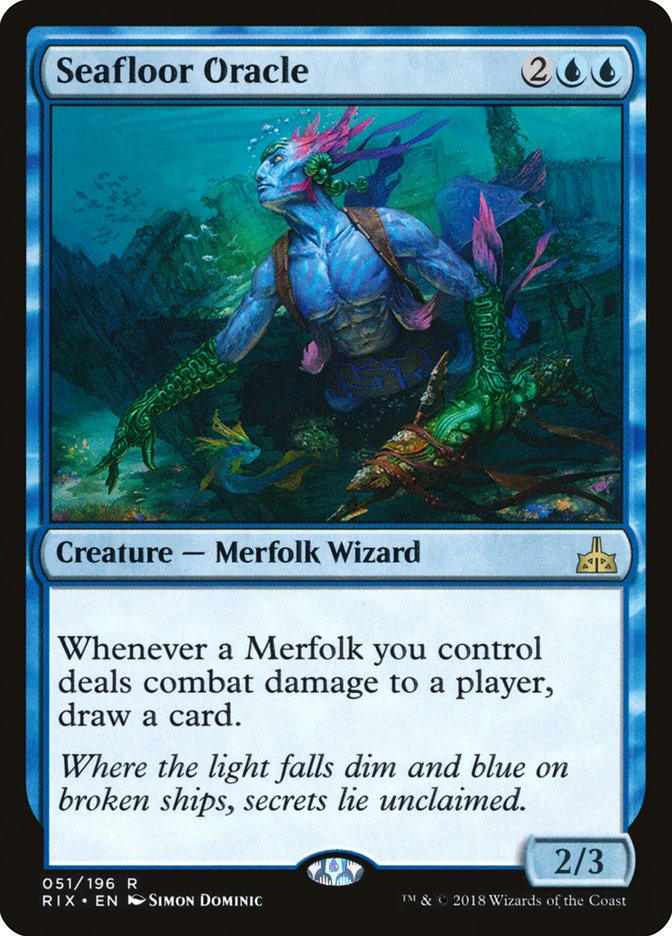 Seafloor Oracle [Rivals of Ixalan] Foil