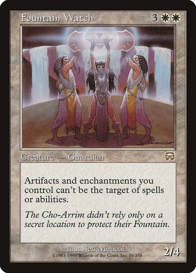 Fountain Watch [Mercadian Masques] Foil