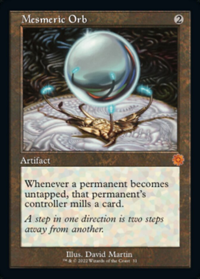 Mesmeric Orb (Retro) [The Brothers' War Retro Artifacts] Foil