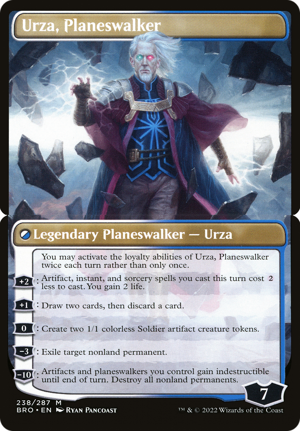 Urza, Planeswalker  [The Brothers' War] Foil