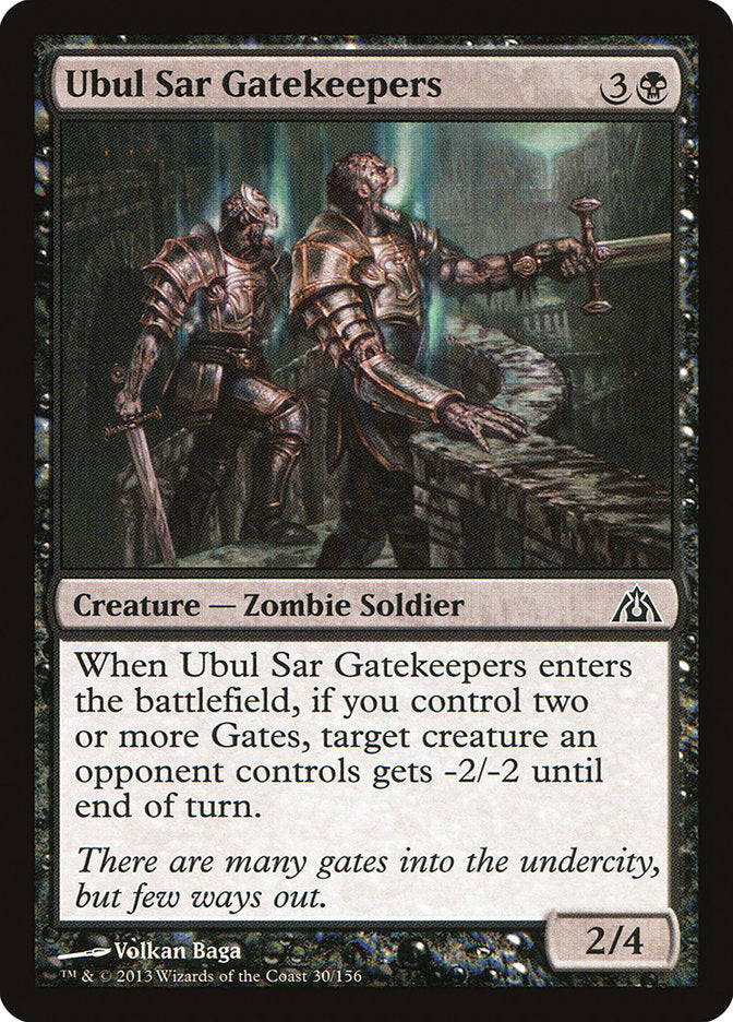 Ubul Sar Gatekeepers [Dragon's Maze] Foil