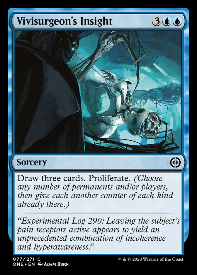 Vivisurgeon's Insight [Phyrexia: All Will Be One] Foil