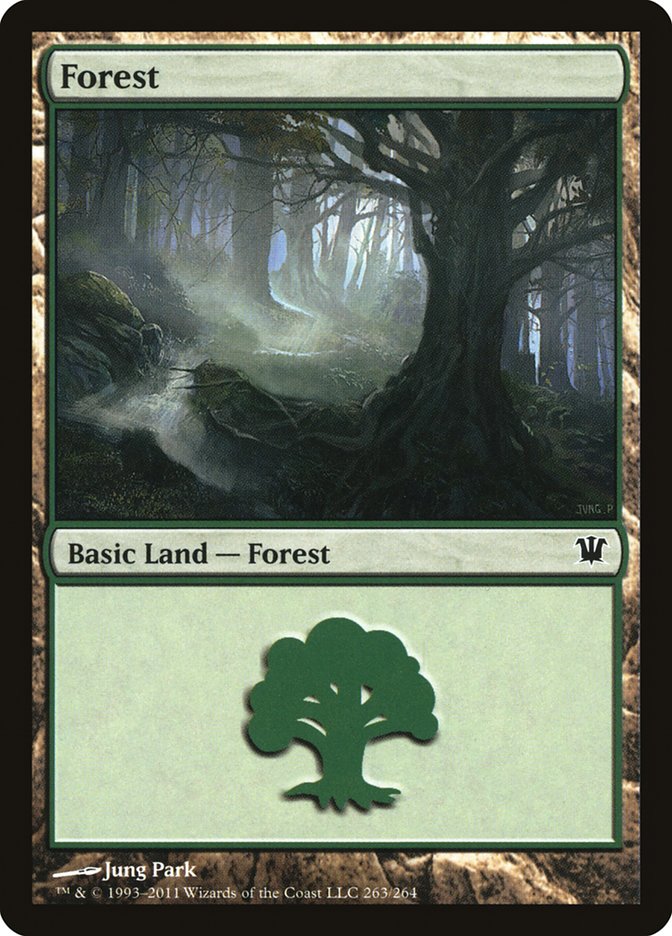 Forest (263) [Innistrad] Foil