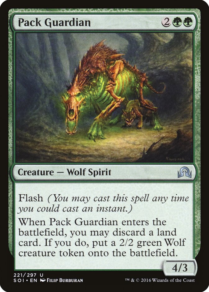 Pack Guardian [Shadows over Innistrad] Foil