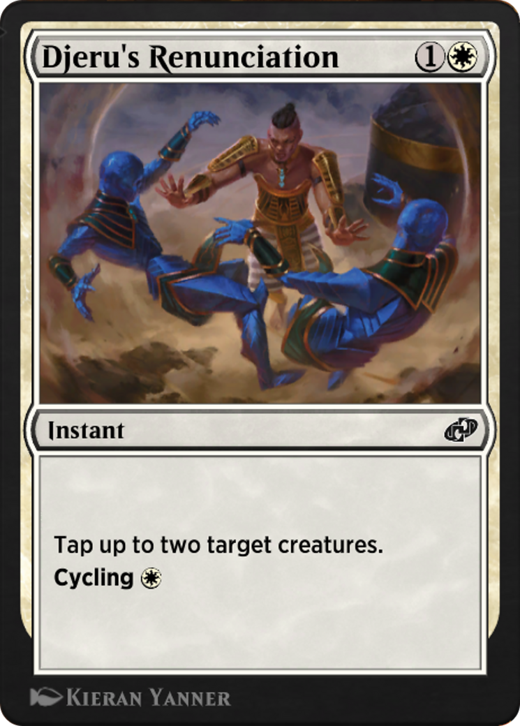 Djeru's Renunciation  [Jumpstart: Historic Horizons]