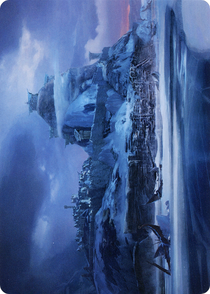 Port of Karfell // Port of Karfell  [Art Series: Kaldheim] (Borderless) Foil