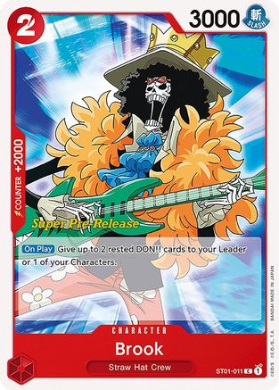 Brook (ST01-011) - [Super Pre-Release Starter Deck 1: Straw Hat Crew]