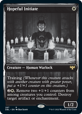 Hopeful Initiate [Innistrad: Double Feature] Foil