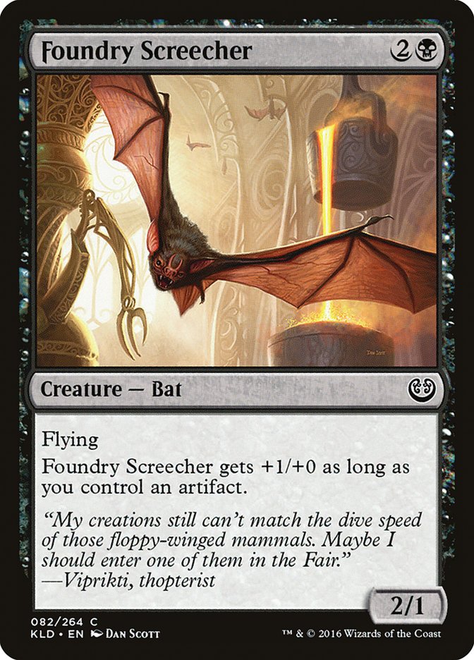 Foundry Screecher [Kaladesh] Foil