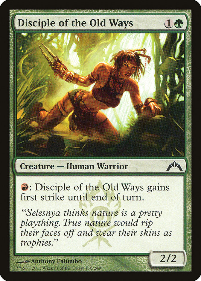 Disciple of the Old Ways [Gatecrash] Foil