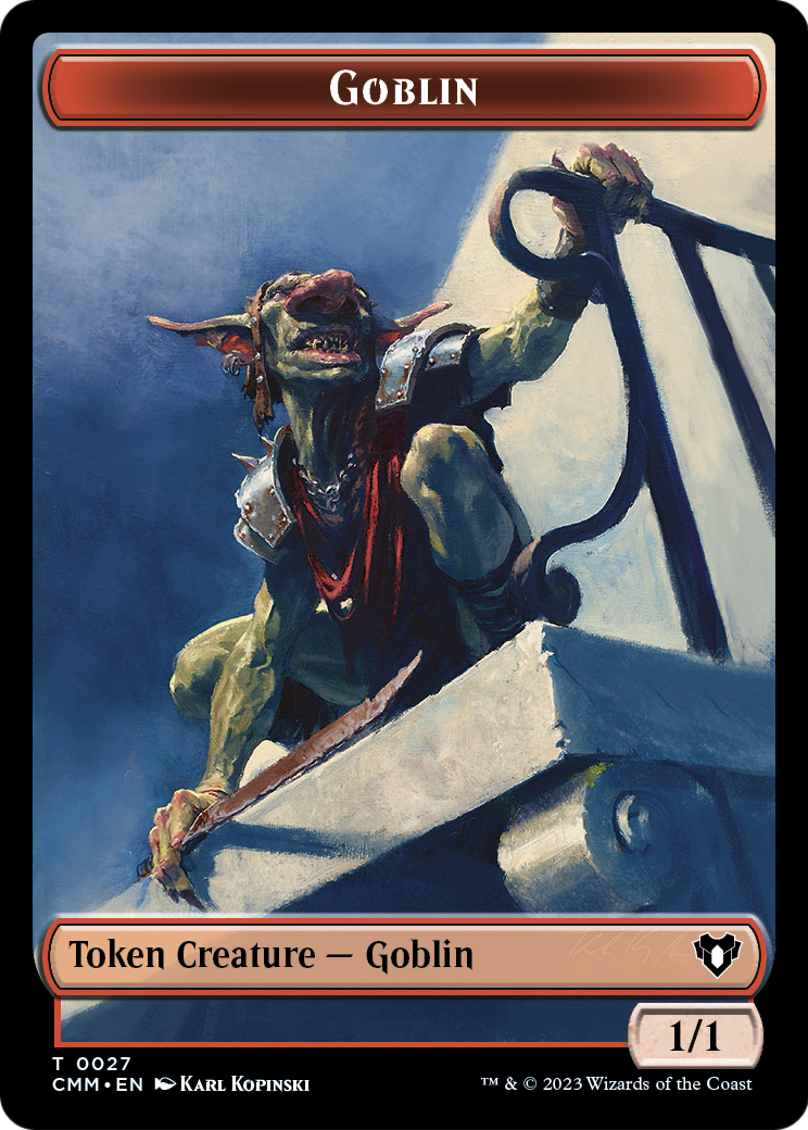 Goblin  [Commander Masters Tokens]