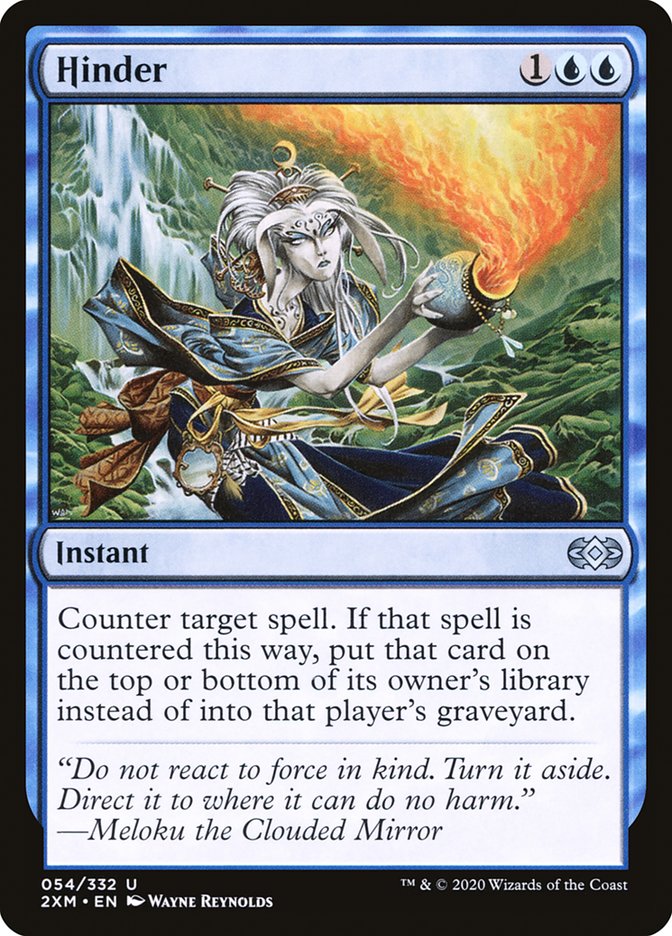 Hinder [Double Masters] Foil