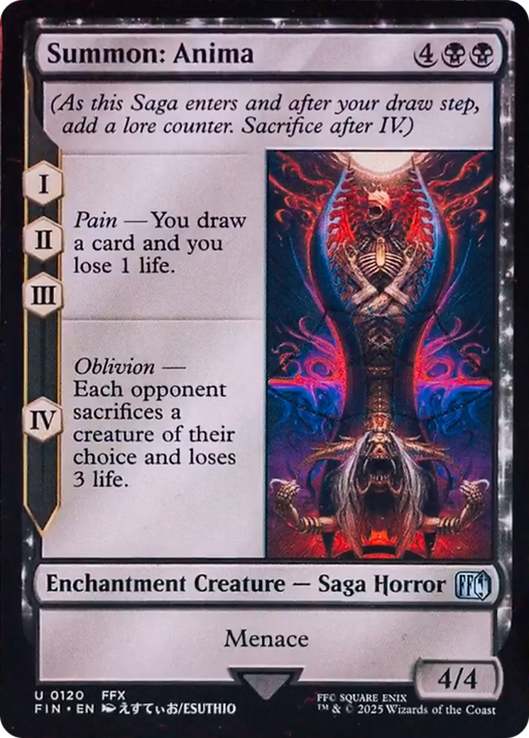 Summon: Anima [FINAL FANTASY] Foil