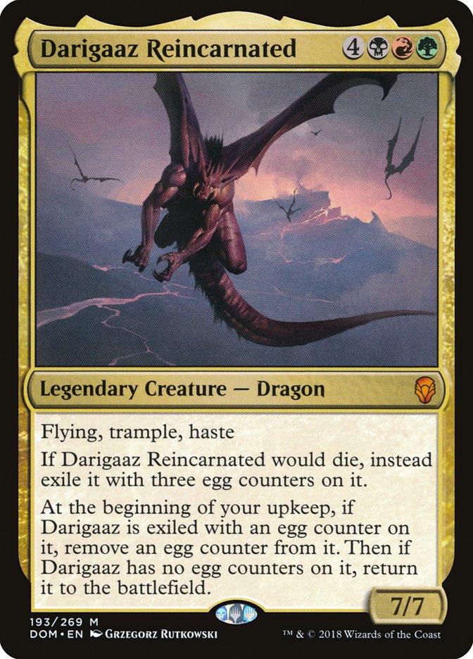Darigaaz Reincarnated [Dominaria] Foil